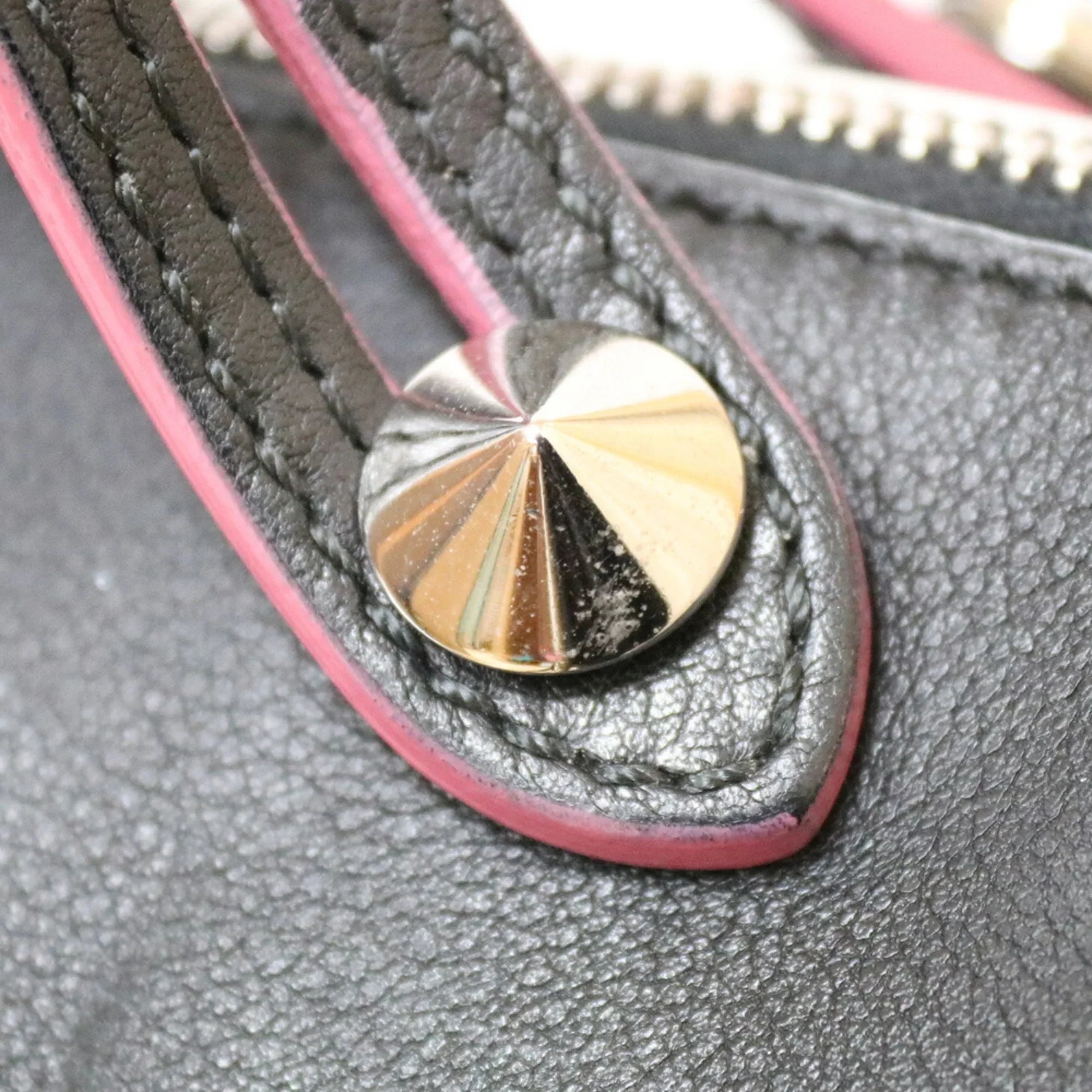 Pre-Owned FENDI Sizehoulder Bag By The Way Black Women's Leather (Fair)