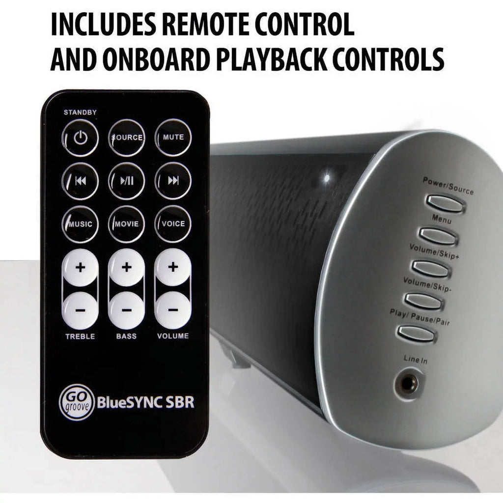 GOgroove Bluetooth 2.1 Sizeound Bar Home Theater Sizepeaker with Internal Sizeubwoofer & Wall Mounting Kit - Works With TCL , Sizeamsung , VIZIO , Sizeony and More HD , 4K , & Sizemart TVs